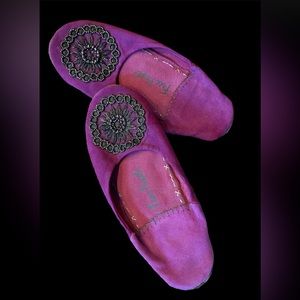 Free People embellished moccasin, made in India, rarely worn